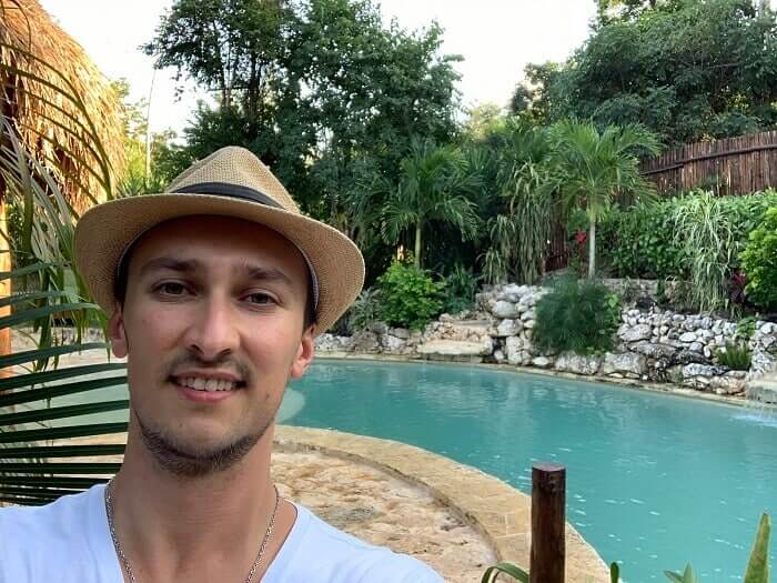 ich dschungel villa pool yucatan